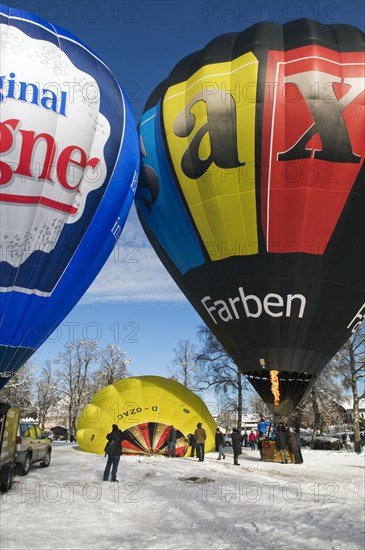 Hot-air balloons