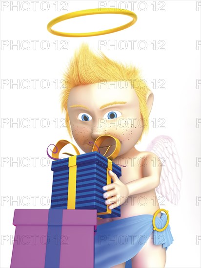 Angel stacking gifts
