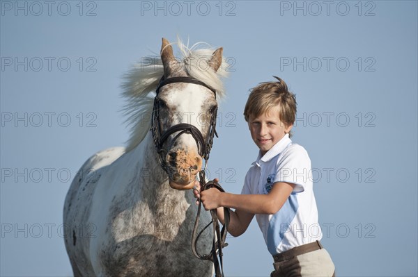 Girl and a pony