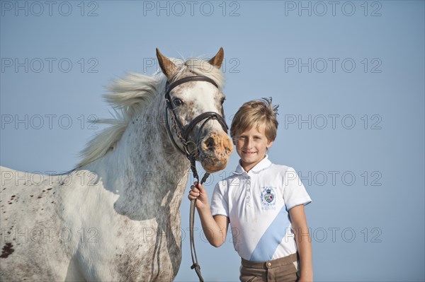 Girl and a pony