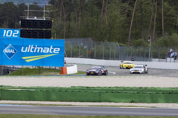 DTM race car at the Hockenheimring race track