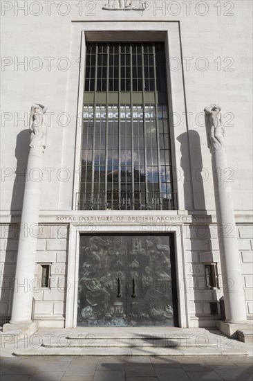 The facade of the Royal Institute of British Architects