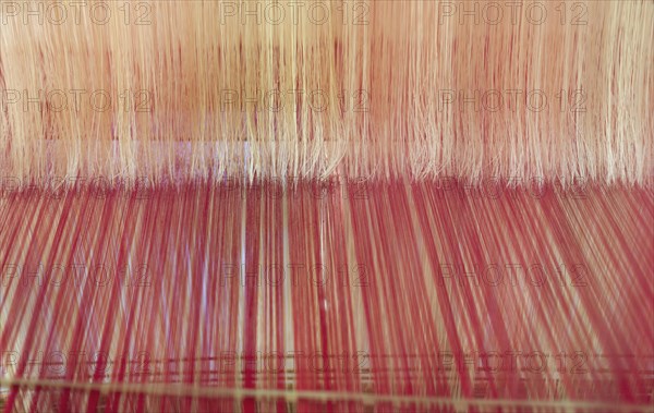 Silk weaving