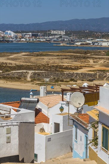 View of Portimao as seen from Ferragudo