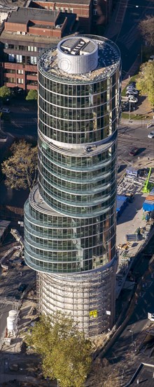 Aerial view of the Exzenterhaus building