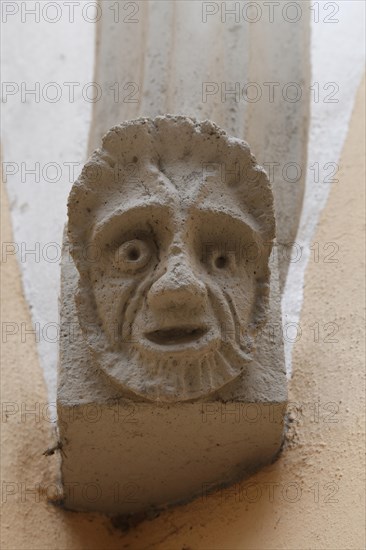 Grotesque face