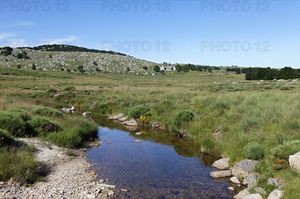 Hamlet and stream near Pont de Montvert