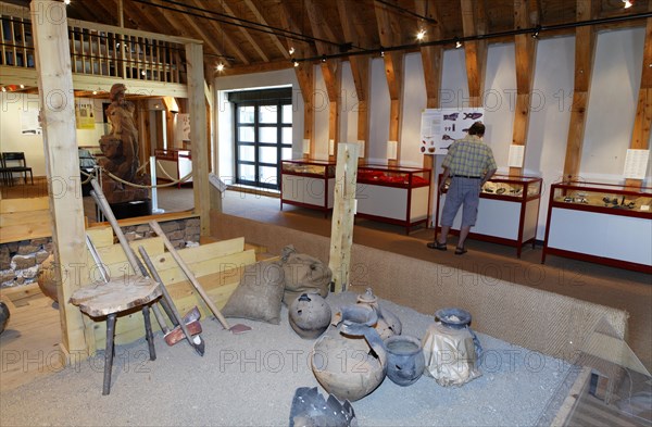 Gallo-Roman Museum in the village of Javols