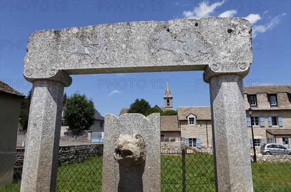 Fountain of the Beast of Gevaudan