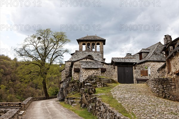 Church of Bez Bedene near Entraygues sur Truyere