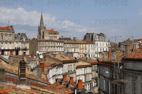 Historic town centre as seen from the fortifications