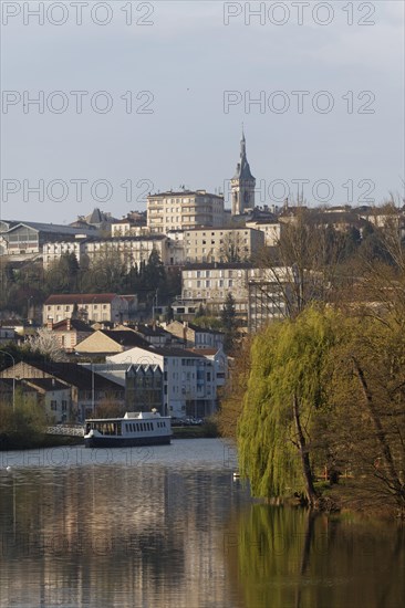 Charente River and the historic town centre