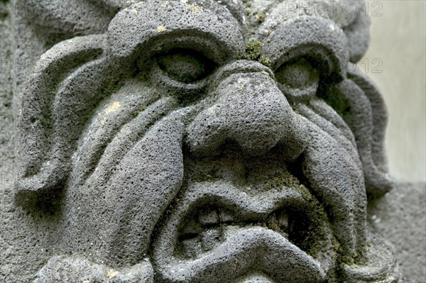 Volvic stone face