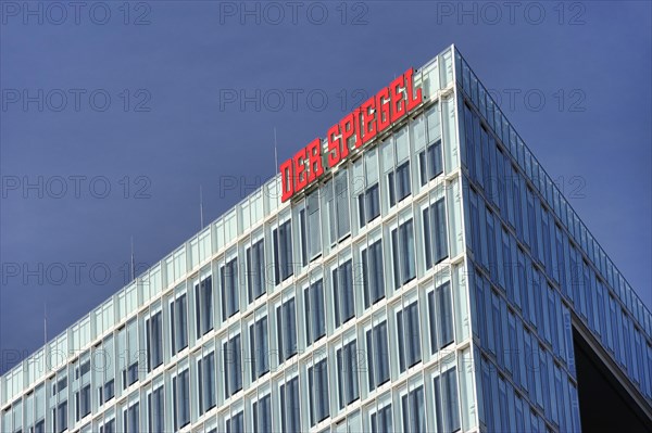 Spiegel publishing building on Ericusspitze in the Hafencity district of Hamburg