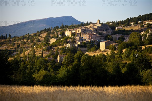 Townscape of the medieval town of Aurel