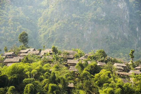 Mae La refugee camp for the Karen tribe near Mae Sot on the Thai-Burmese border