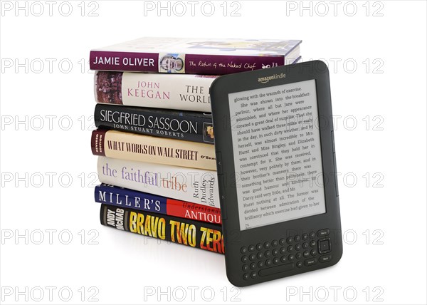 EBook reading device and traditional books