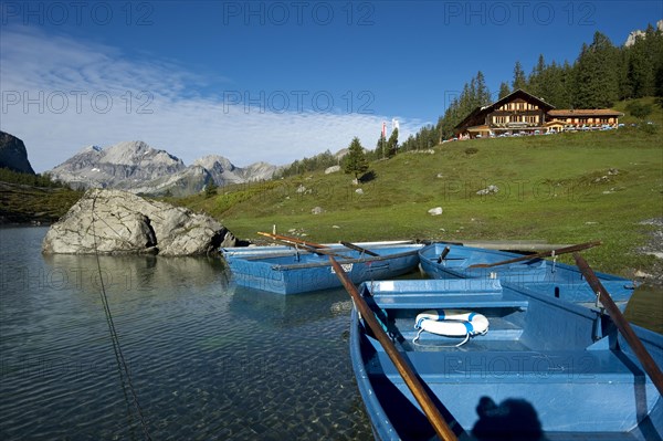 Boats and an inn