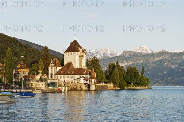 Schloss Oberhofen Castle on Lake Thun