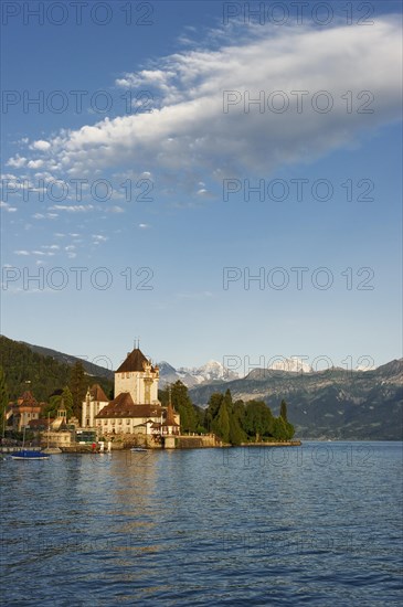 Schloss Oberhofen Castle on Lake Thun