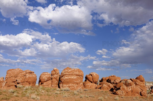 Sandstone boulders