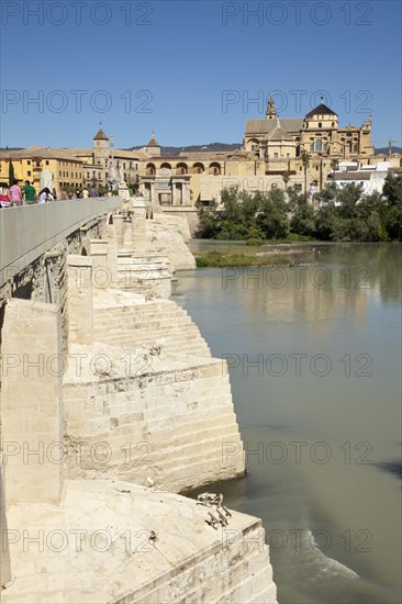 View of the bridge gate and the Mezquita