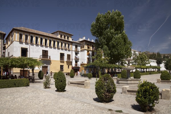 Square in the Albayzin district