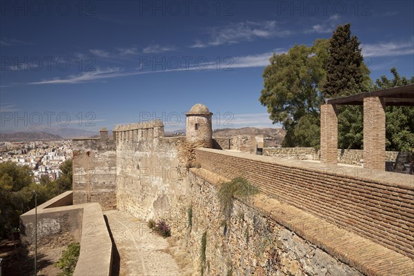 Castillo de Gibralfaro Castle on Monte de Gibralfaro