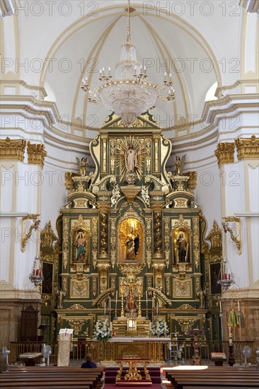 Altar in the main church