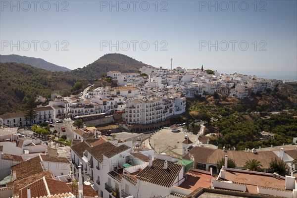 View over the village of Frigiliana