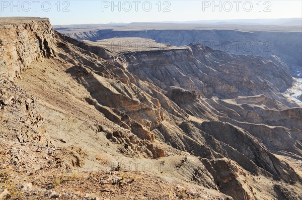 Evening at the Fish River Canyon