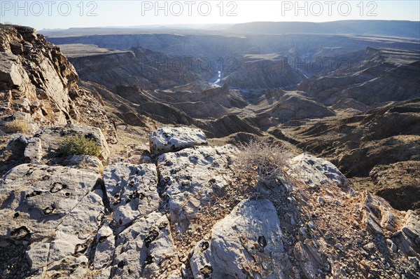 Evening at the Fish River Canyon