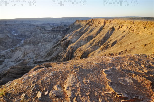 Evening at the Fish River Canyon