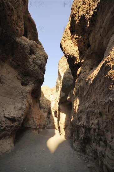 Narrow gorge