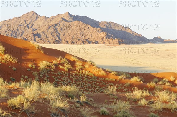 View from Elim Dune towards the Naukluft Mountains