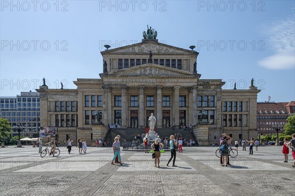 The Berlin Schauspielhaus on Gendarmenmarkt square