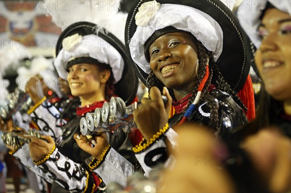 Female Samba musicians