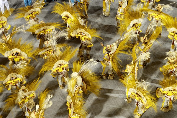 Parade of the samba school Inocentes de Belford Rocho