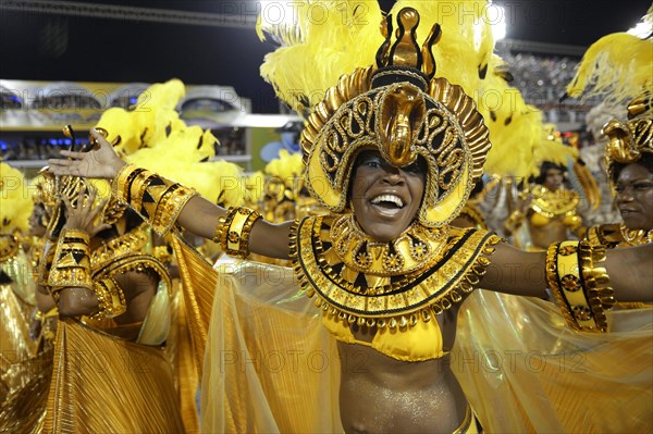 Female samba dancer