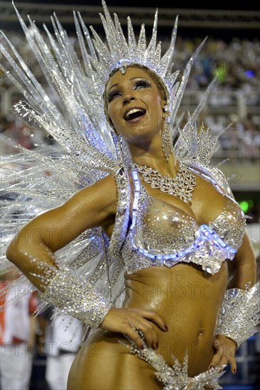 Female samba dancer