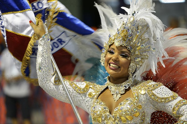 Female samba dancer