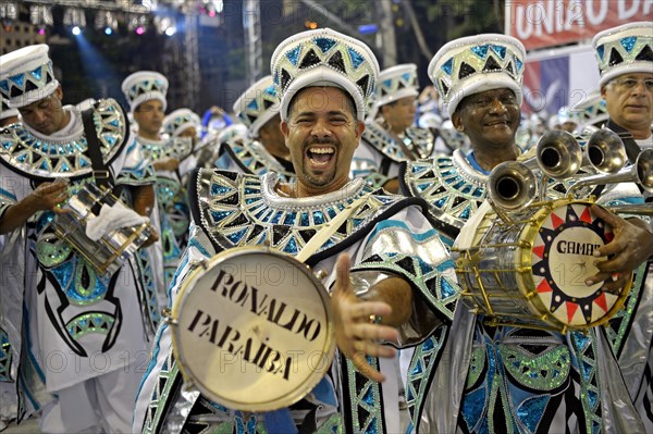 Members of the Bateria drum group