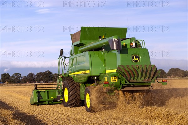 John Deere combine harvester