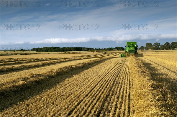 John Deere combine harvester