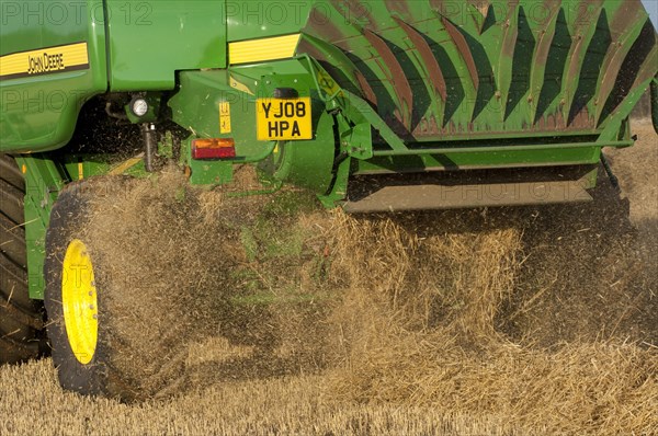 John Deere combine harvester