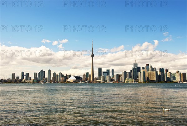 Skyline of Toronto seen from Centre Island