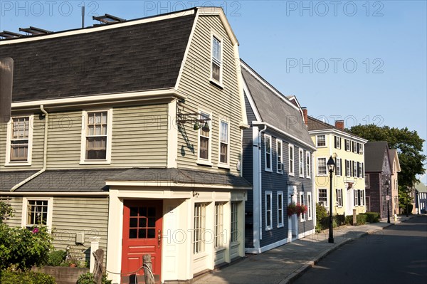 Traditional wooden houses in Marblehead
