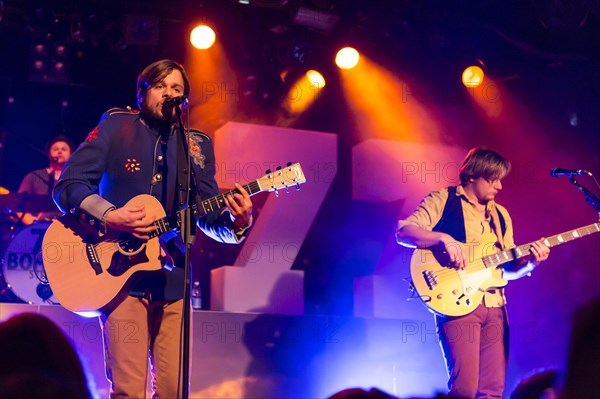 Singer and frontman Matt Buchli of the Swiss band 77 Bombay Street