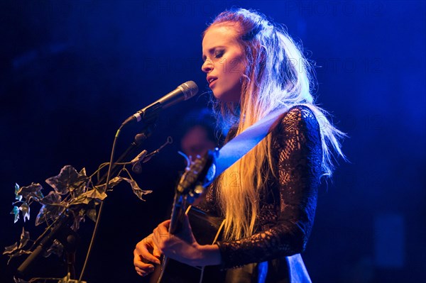 British folk-pop singer Kyla La Grange performing live in the Schueuer concert hall