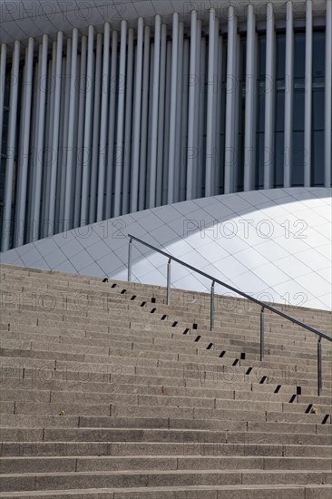 Steps in front of the Philharmonie